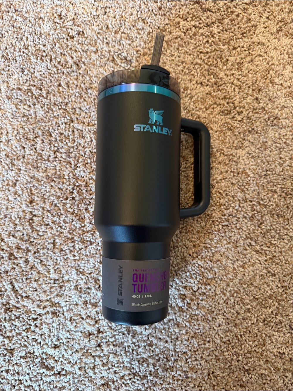 NWT 40oz Stanley Tumbler - Black Chroma